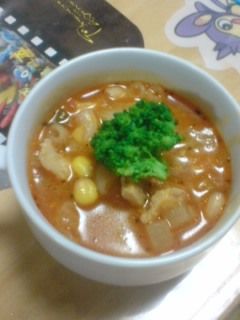 野菜たっぷりのトマトスープ♪-レシピのメイン写真