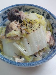白菜とサバ缶の塩煮-レシピのメイン写真