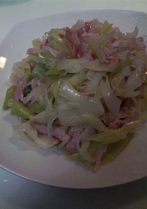 常備菜　ねぎベーコン炒め-レシピのメイン写真
