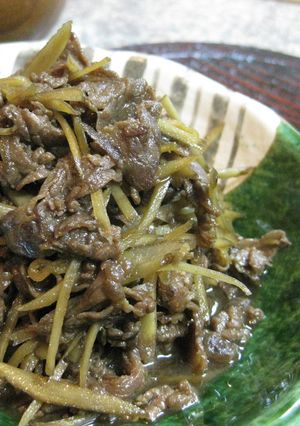 ごはんがすすむ！牛肉とゴボウのしぐれ煮-レシピのメイン写真
