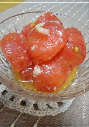 トマトのナムル風-レシピのメイン写真