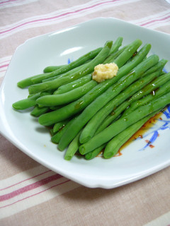 うちのいんげんの食べ方☆-レシピのメイン写真