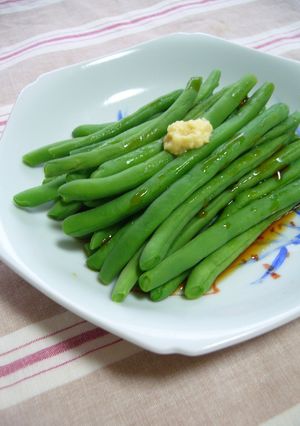 うちのいんげんの食べ方☆-レシピのメイン写真