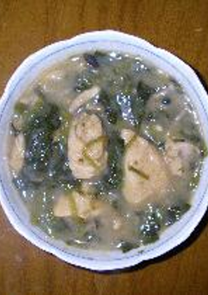 鶏肉とほうれん草の煮物-レシピのメイン写真