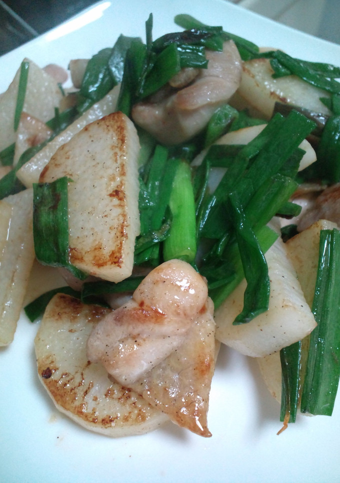 鶏と長芋の炒めたん-レシピのメイン写真