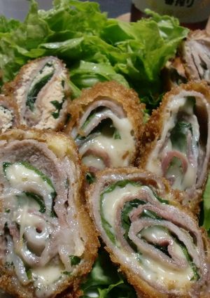 豚肉のミルフィーユ-レシピのメイン写真