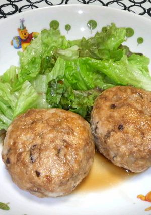 『おから鶏つくね～金の卵～』-レシピのメイン写真