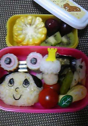 子供のお弁当(^_^)♪ぜんまいざむらい-レシピのメイン写真