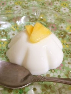 電子レンジで簡単☆ふるふる牛乳かん-レシピのメイン写真