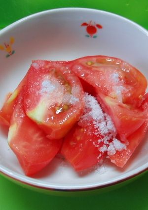 トマトの砂糖がけ-レシピのメイン写真
