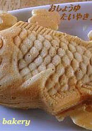 お醤油かほるもっちり鯛焼き♪-レシピのメイン写真