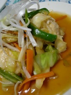 ヘルシー♪とり団子の中華あんかけ-レシピのメイン写真