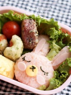 幼稚園の子供用お弁当☆夢見るうさぎちゃん-レシピのメイン写真