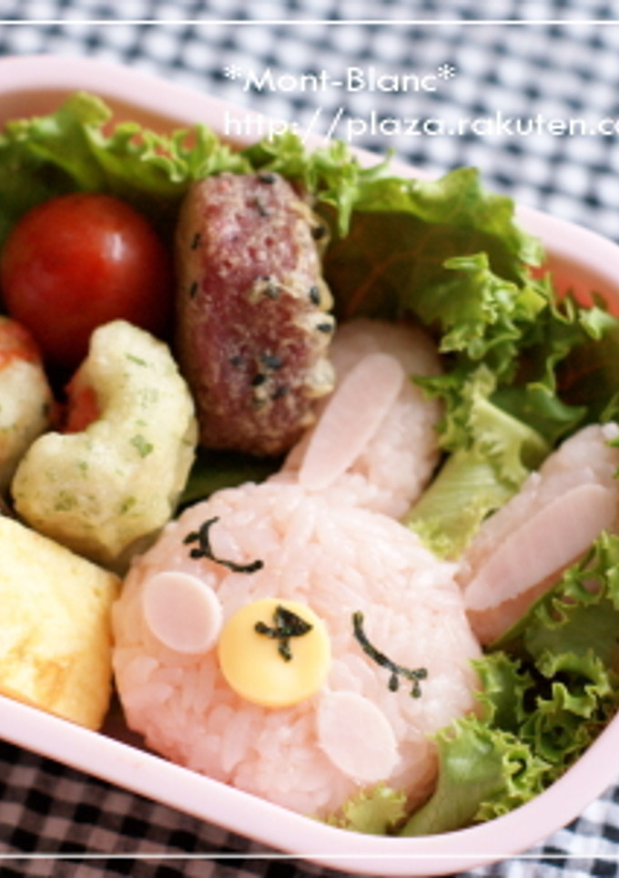 幼稚園の子供用お弁当☆夢見るうさぎちゃん-レシピのメイン写真
