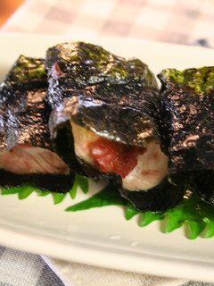 いわしの梅はさみのり焼き-レシピのメイン写真