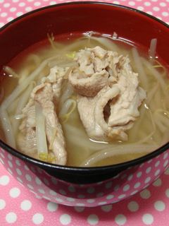もやし豚汁-レシピのメイン写真