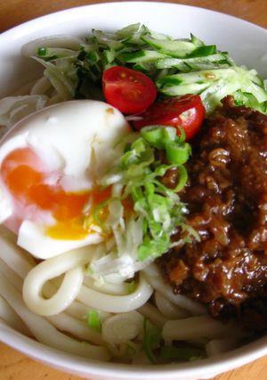 簡単！自家製肉みそで☆ジャージャー麺-レシピのメイン写真
