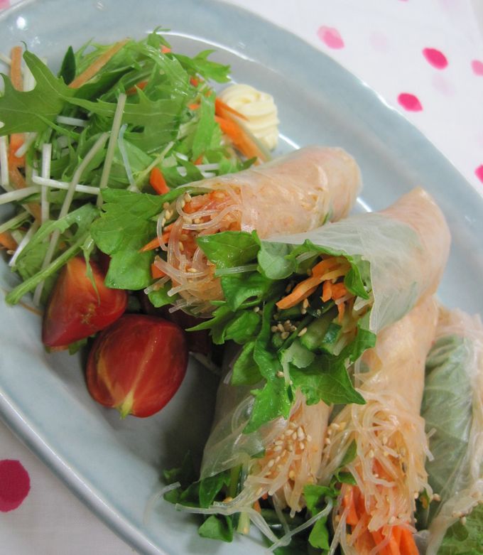 生春巻き Amazon.co.jp: [冷蔵]RF1 野菜を愉しむ生春巻き2種セット アジアン