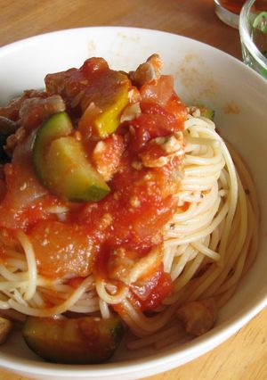 ラタトゥユで☆簡単！冷製パスタ-レシピのメイン写真