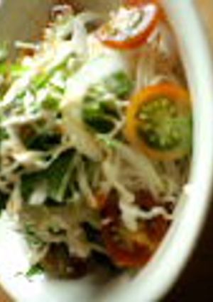 夏ランチ☆サラダそうめん①新タマ編-レシピのメイン写真