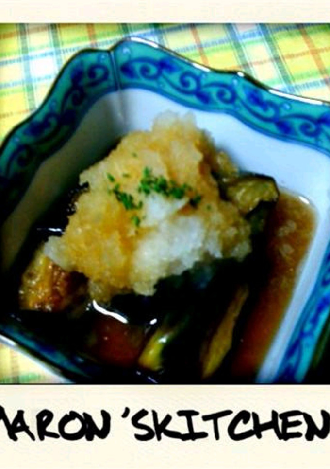 なすの揚げ出し-レシピのメイン写真