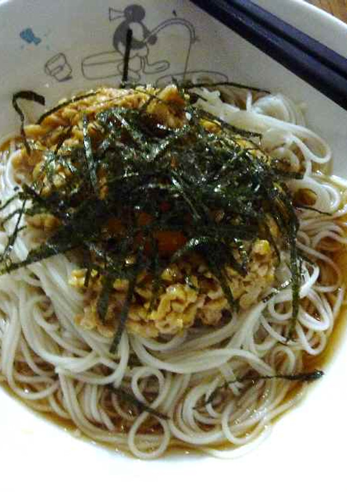 ささっとできる♪納豆そば-レシピのメイン写真