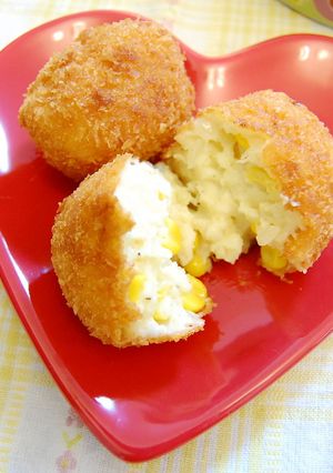 意外と簡単♪コーンクリームコロッケ-レシピのメイン写真