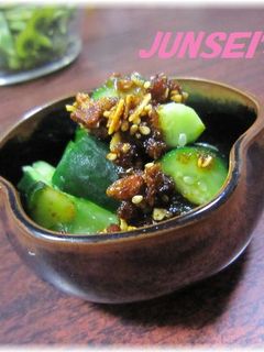 超簡単♫きゅうりに食べるラー油!-レシピのメイン写真