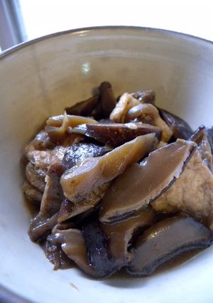 簡単♪干し椎茸＋ナスの煮物-レシピのメイン写真