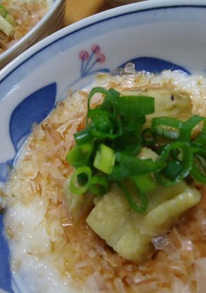 焼きナスの皮はおしりからむく～♪-レシピのメイン写真