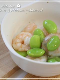 お弁当おかず☆エビと枝豆の和風餡-レシピのメイン写真