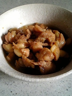 鶏軟骨の煮物-レシピのメイン写真