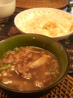 簡単ヘルシー!肉汁つけうどん-レシピのメイン写真