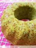 米粉で簡単もちもち抹茶あずきケーキ