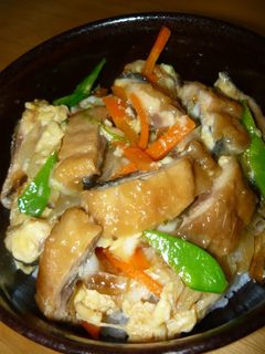 さんまの蒲焼をアレンジ!!卵とじどんぶり-レシピのメイン写真