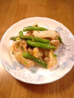 ★☆いんげんと豚肉の塩だれ焼き☆★-レシピのメイン写真