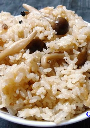 オイスタきのこご飯-レシピのメイン写真