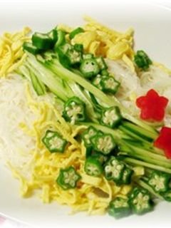 七夕仕様☆「天の川そうめん」-レシピのメイン写真