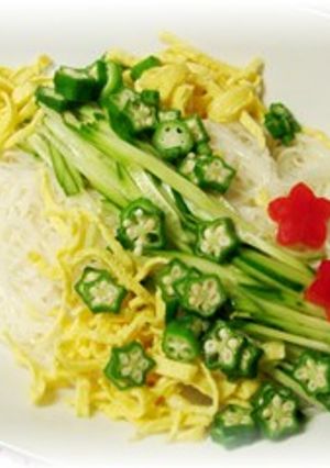 七夕仕様☆「天の川そうめん」-レシピのメイン写真