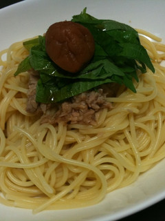 ☆混ぜるだけ☆梅しそツナのパスタ-レシピのメイン写真