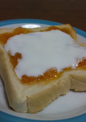とろ〜り幸せジャムヨーグルトースト-レシピのメイン写真