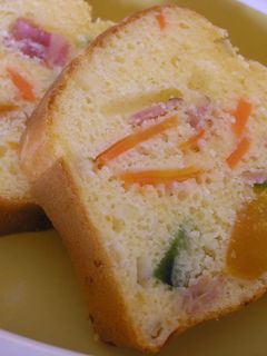お野菜たっぷりケークサレ♪-レシピのメイン写真