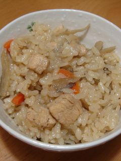 ★鶏ゴボウの炊き込みごはん★-レシピのメイン写真