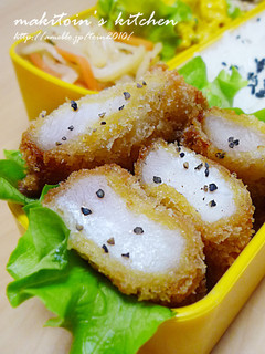お弁当の…「おかずサク②鶏むね肉フライ」-レシピのメイン写真