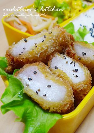 お弁当の…「おかずサク②鶏むね肉フライ」-レシピのメイン写真