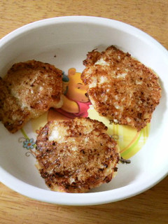 幼児食☆キャベツと豆腐の揚げ団子-レシピのメイン写真