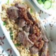 食べるラー油を使って☆簡単☆牛ヒレ炒飯♪
