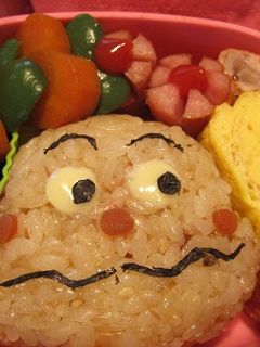 キャラ弁 カレーパンマン-レシピのメイン写真