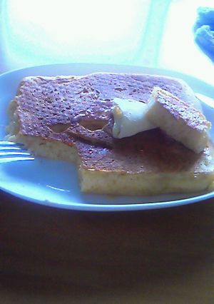 四角いホットケーキ-レシピのメイン写真