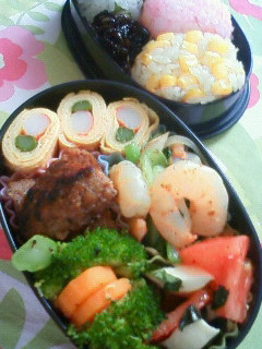 3色のおにぎり弁当☆-レシピのメイン写真